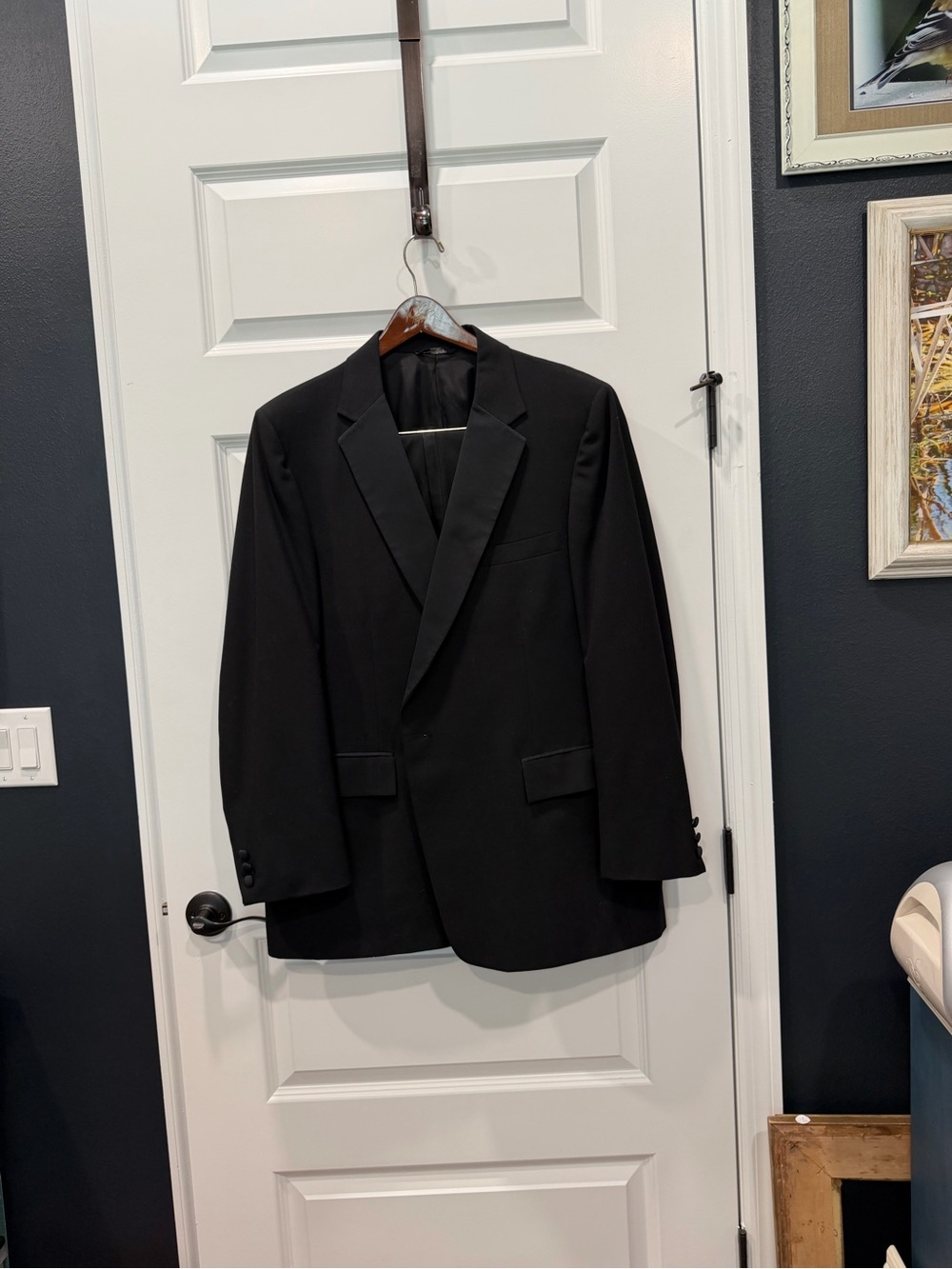 Vintage After Six Black Tuxedo Size 48R